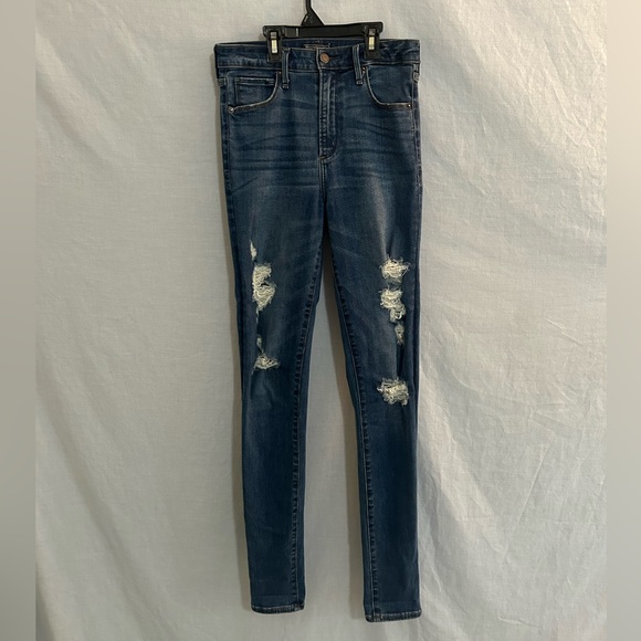 Abercrombie Women's Super skinny high rise jeans - Picture 1 of 3